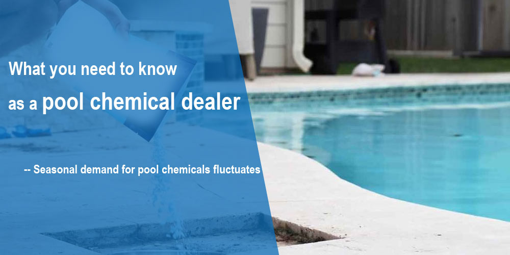 Seasonal demand for pool chemicals fluctuates