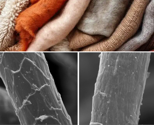 Wool anti-shrinkage treatment